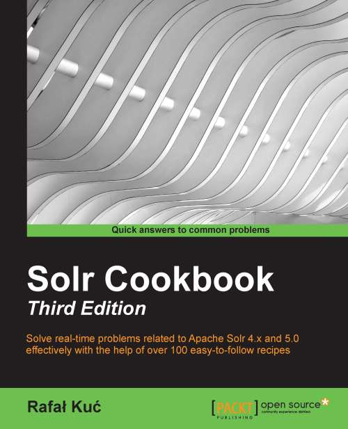 Solr Cookbook Third Edition Cover des Solr Cookbook Third Edition