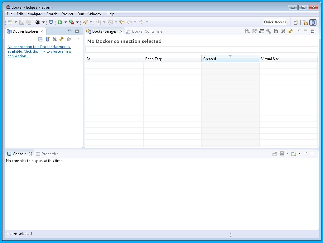Eclipse Docker