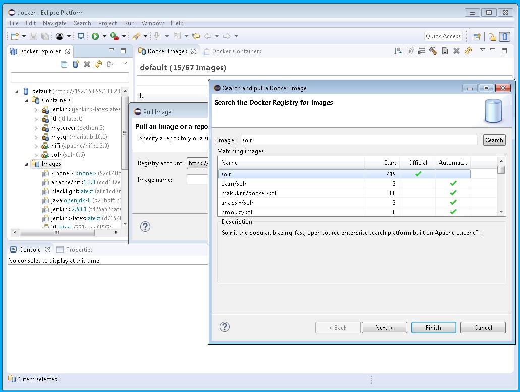 Eclipse Docker