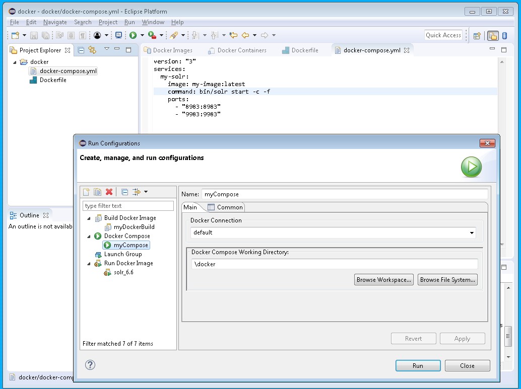 Eclipse Docker