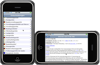 iVIEWER iVIEWER Navigations- und Dokumentenanzeigemodi des iPhone