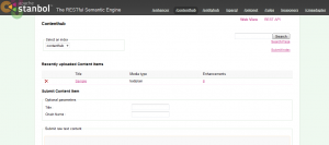 Apache Stanbol Contenthub Apache Stanbol Contenthub