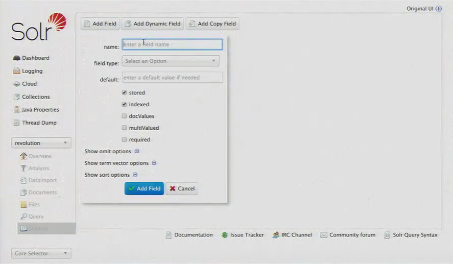 Anlegen eines neuen Feldes Anlegen eines neuen Feldes über das neue Admin UI