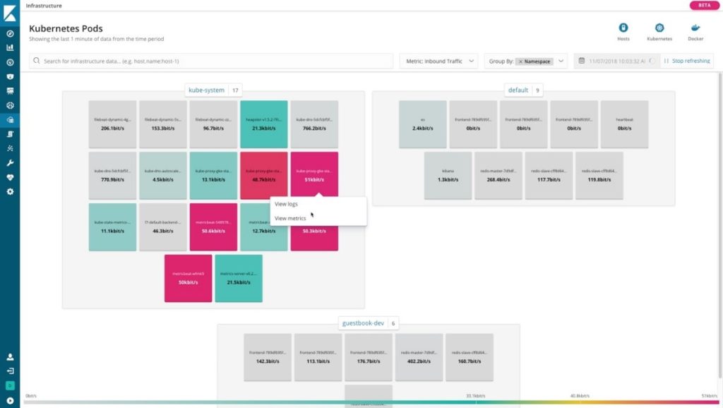 Infrastructure-App in Version 6.5 Die neue Infrastructure-App in 6.5 am Beispiel eines Deployments in Kubernetes.