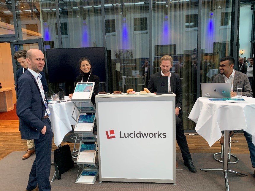 Stand von Lucidworks auf der Data Driven Business Stand von Lucidworks auf der Data Driven Business